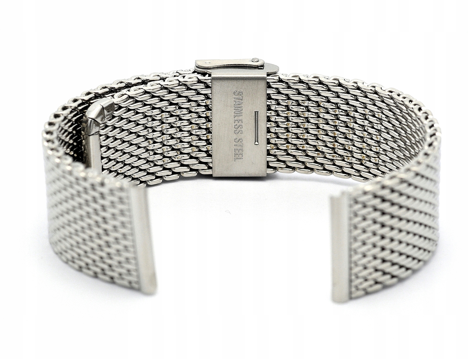 Bransoleta siatka MESH Gruba, Roz. 18-22 STALOWA - Teleskopy Marka Tekla