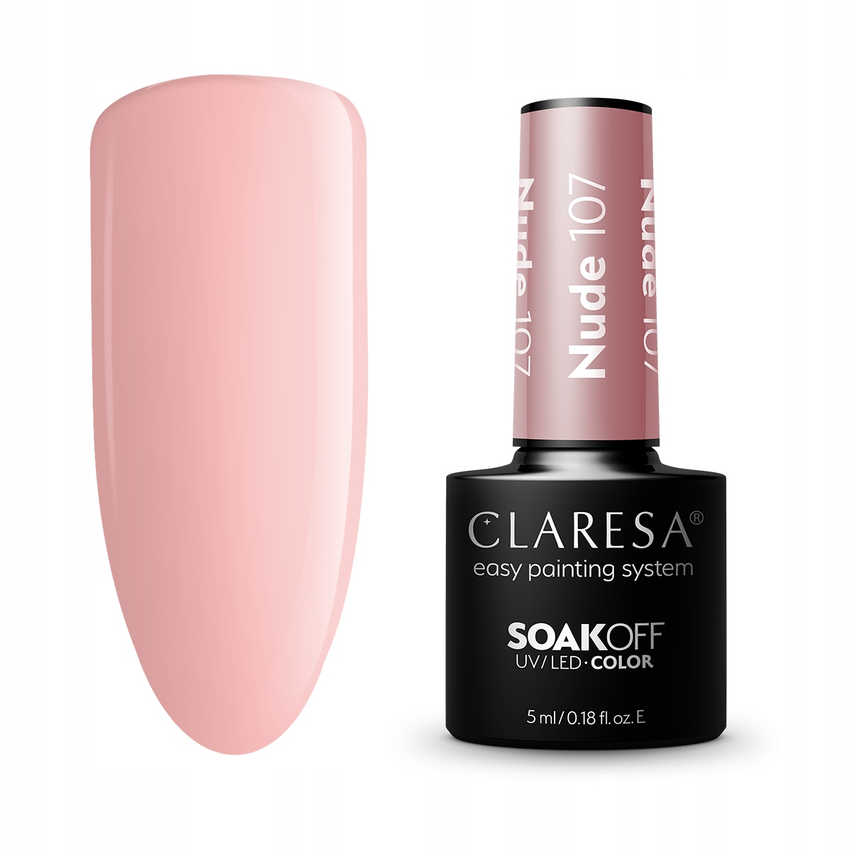 

Claresa Lakier Hybrydowy Nude Odcienie Beżu 5ml