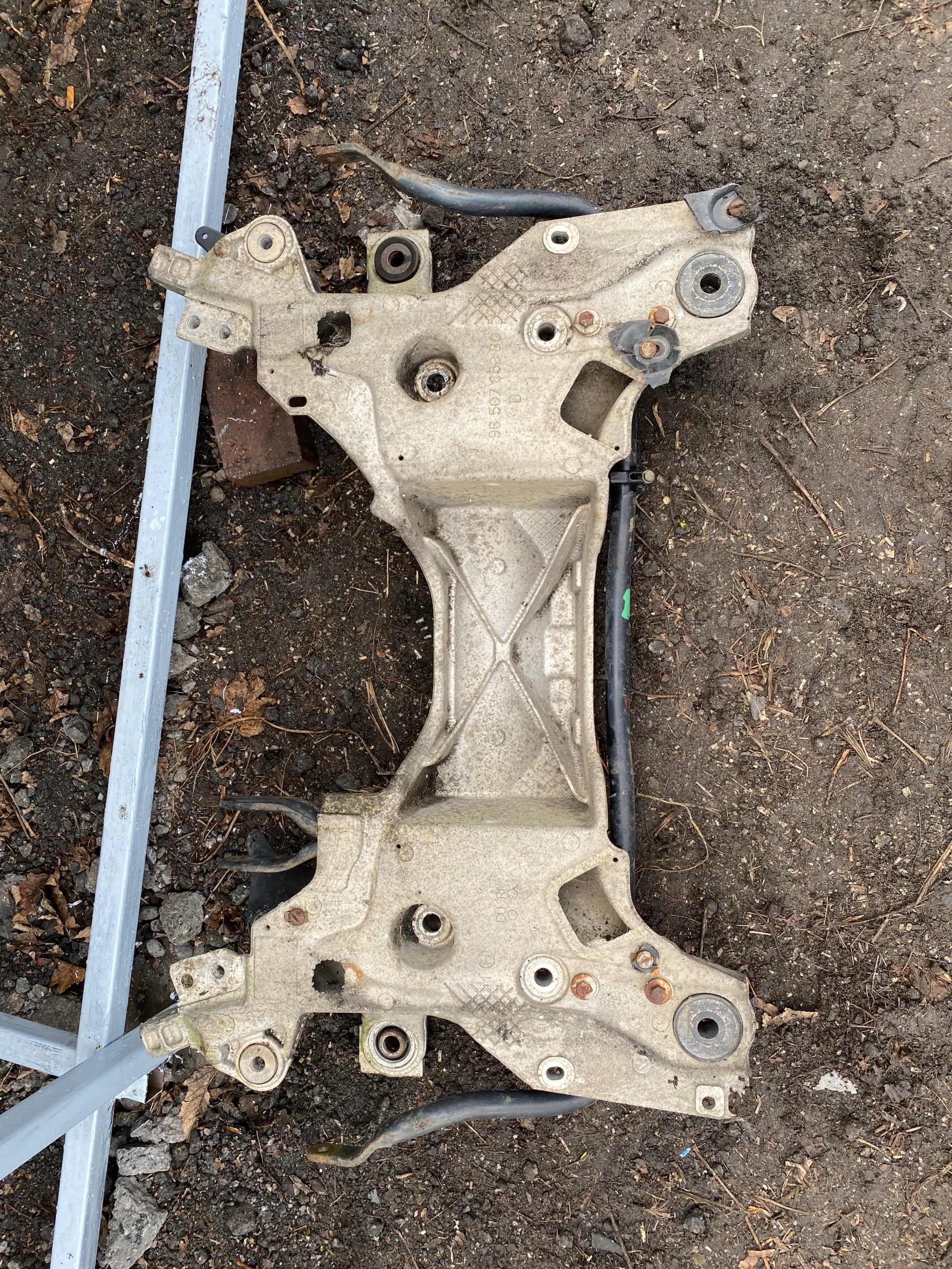 PEUGEOT 407 SANKI WÓZEK PRZÓD 9650785380