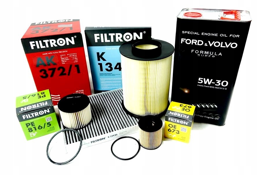 

Olej Zestaw Filtrów Ford Kuga I MK1 2.0TDCI