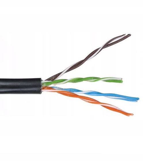 Kabel ziemny komputerowy żelowany UTPw kat6 1mb