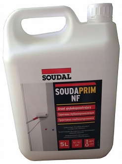 GRUNT GŁĘBOKOPENETRUJĄCY SOUDAL SOUDAPRIM NF 5L