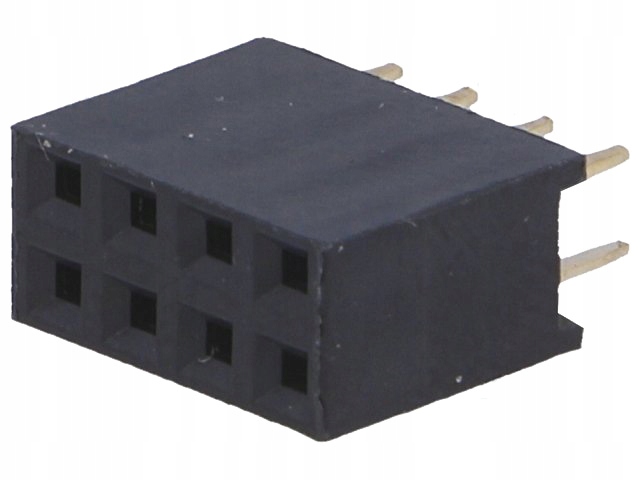 

ZL262-8DG Gniazdo Kołkowe Żeńskie 8 Pin 2x4 E4830