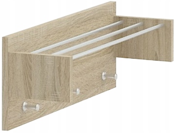 

Wieszak Na Ubrania 70X25X20 CM Dąb Sonoma