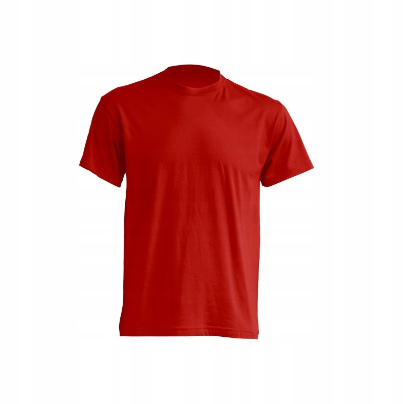 

T-shirt koszulka 100% bawełna czerwona r. S męski