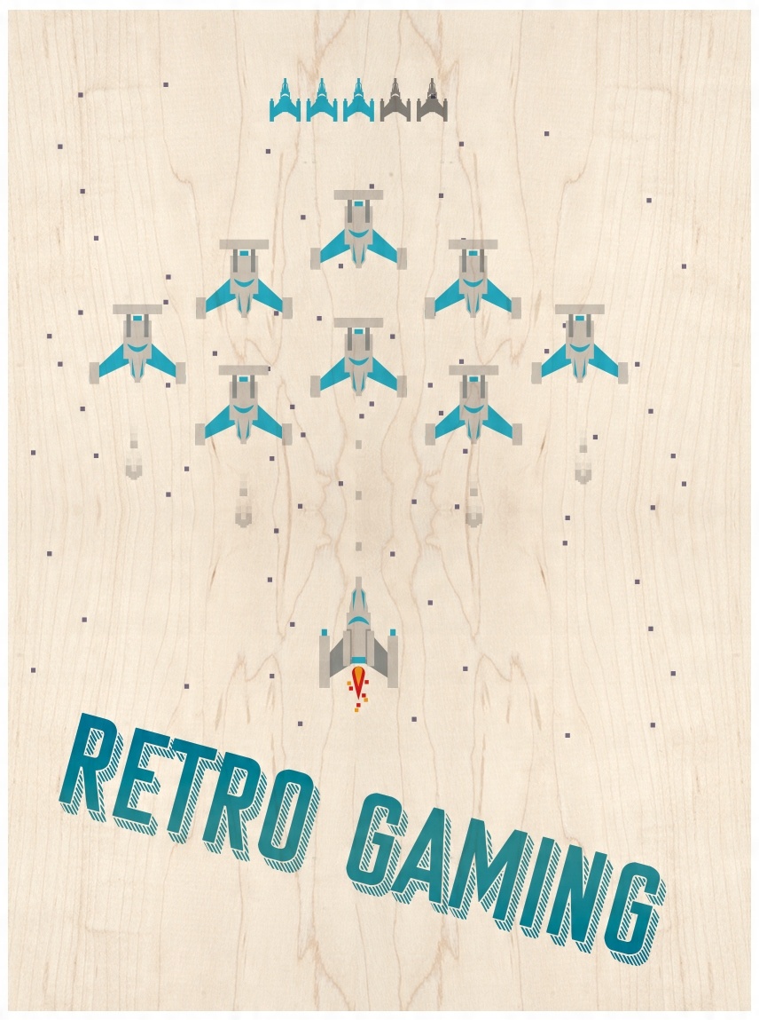 

Obraz dla gracza Retro gaming idealny Prezent