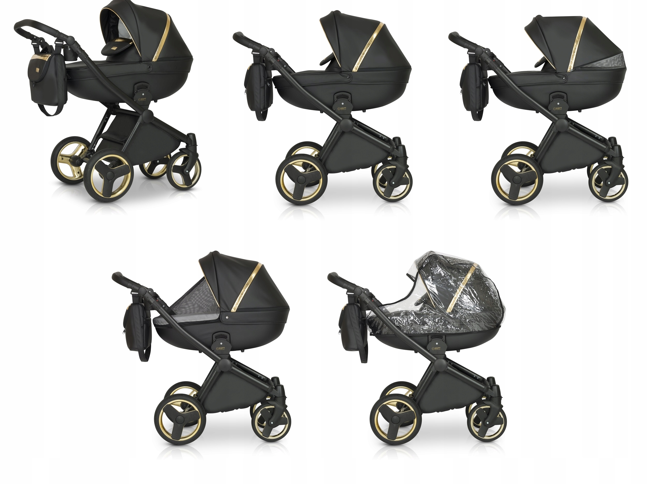 WÓZEK DZIECIĘCY VERDI MIRAGE SOFT 3W1+AKCESORIA Model Verdi Mirage Soft