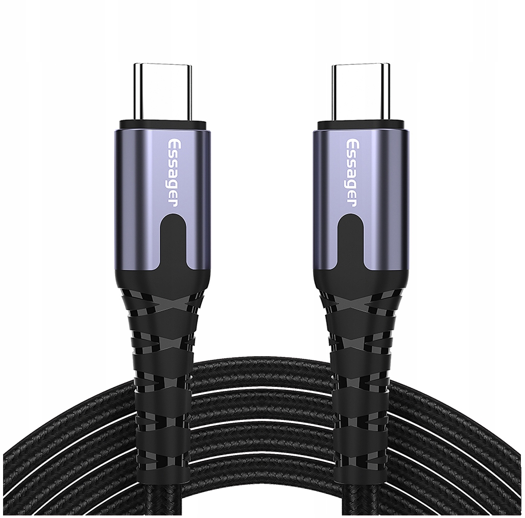 ESSAGER KABEL PRZEWÓD USB-C PD 2.0 QC 3.0 60W 2m
