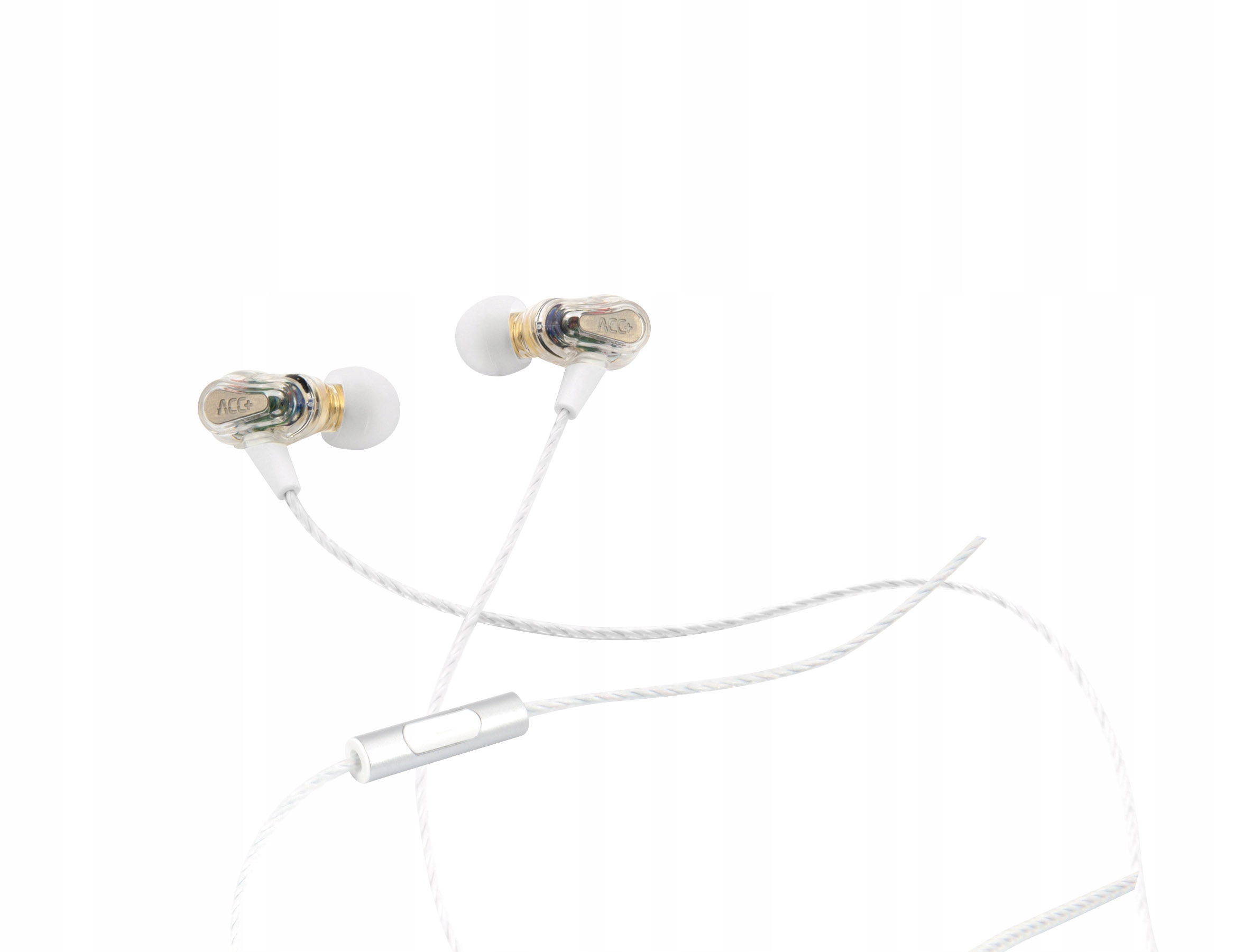 

Słuchawki douszne Acc+ Soul Pro z mikrofonem White
