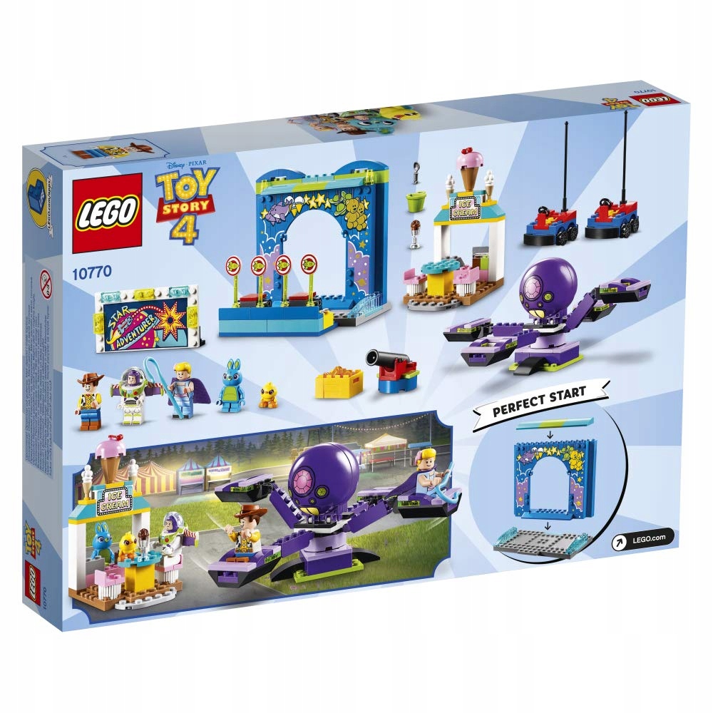 LEGO JUNIORS 10770 toy story 4 KARNAWAŁOWE SZALEŃS Marka LEGO