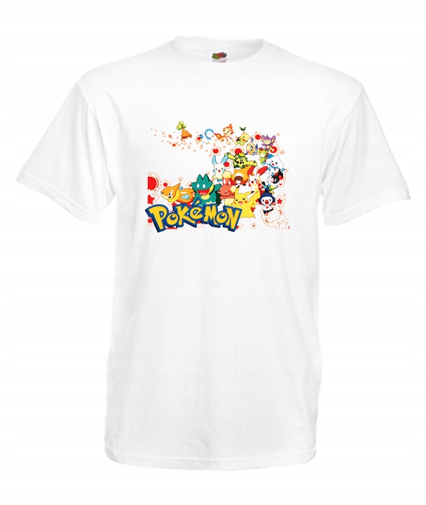 

L Koszulka Męska Pokemon Go Pikachu Pokeball
