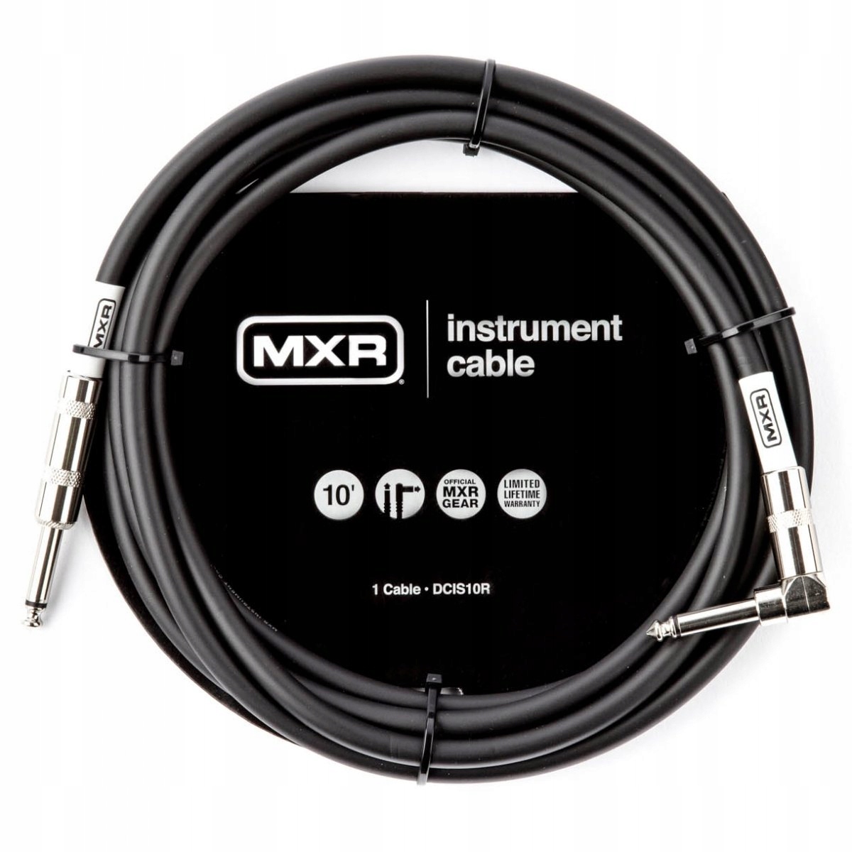 Mxr DCIS10R kabel gitarowy 3m jack prosty i kątowy