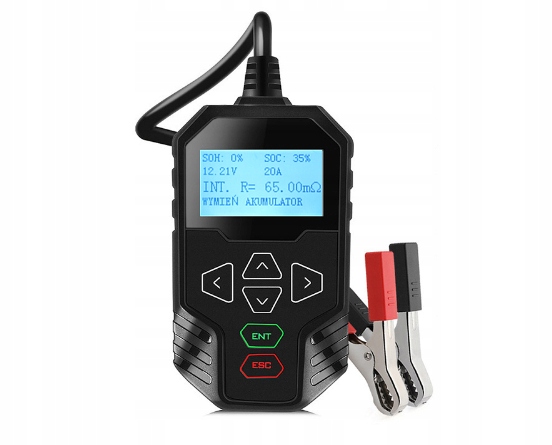 UNIWERSALNY TESTER AKUMULATOROW Vscan BT2000 PL