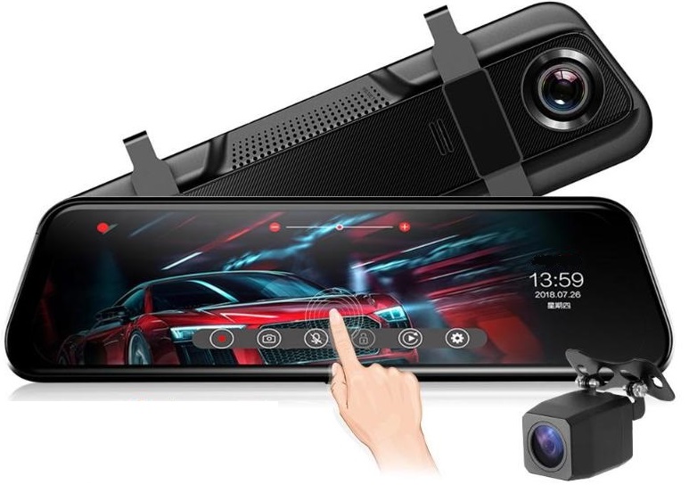 

Wideorejestrator 10 cali FullHD kamera cofania dot