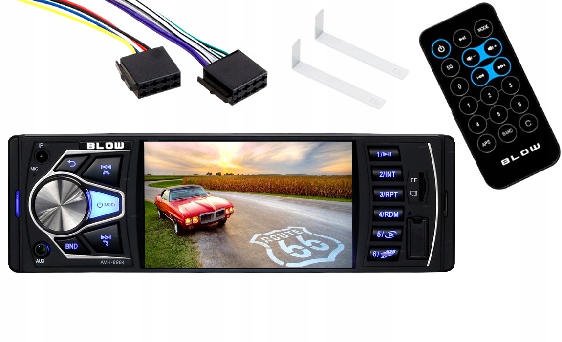 Automobilové Rádio Blow MP5 Usb Sd Bluetooth 4x 60W