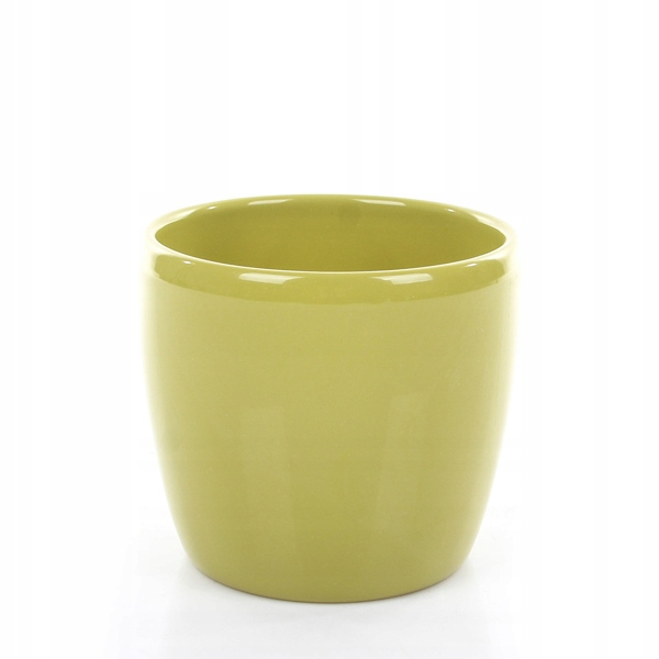 

zielona doniczka ceramiczna Venus 12/9cm Hydro 9/7