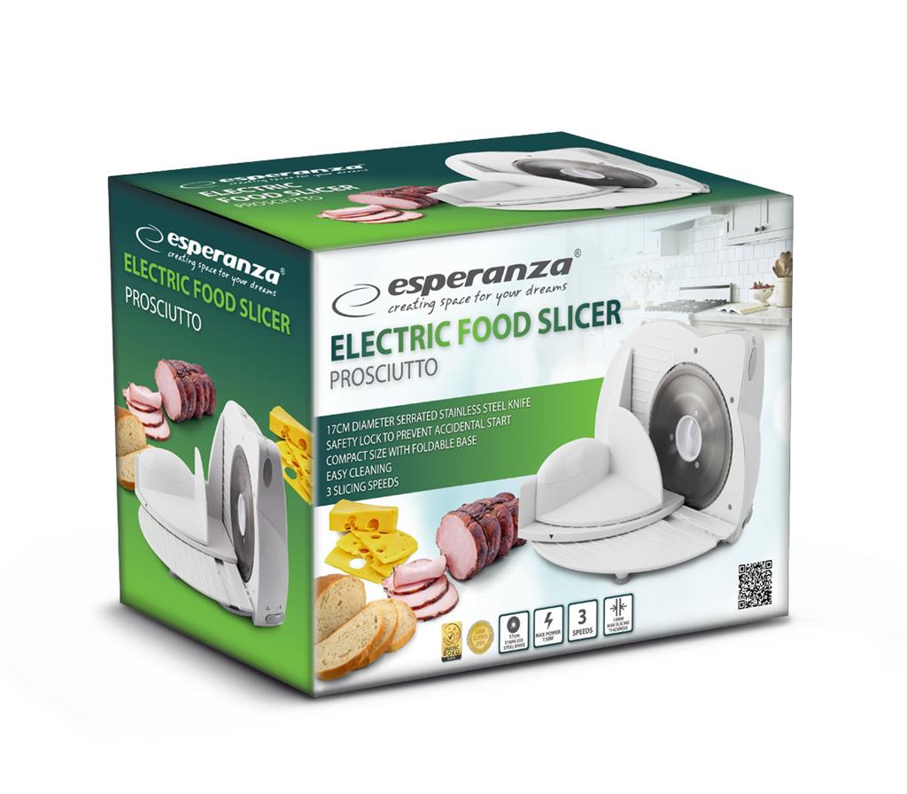 KRAJALNICA MOCNA DO CHLEBA SERA WĘDLIN STAL 150W Regulacja prędkości krojenia tak