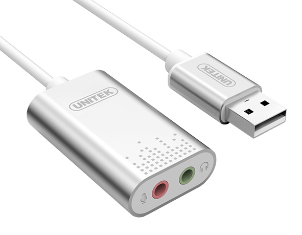 

Karta dźwiękowa Usb Unitek Y-247A Stereo Aluminium
