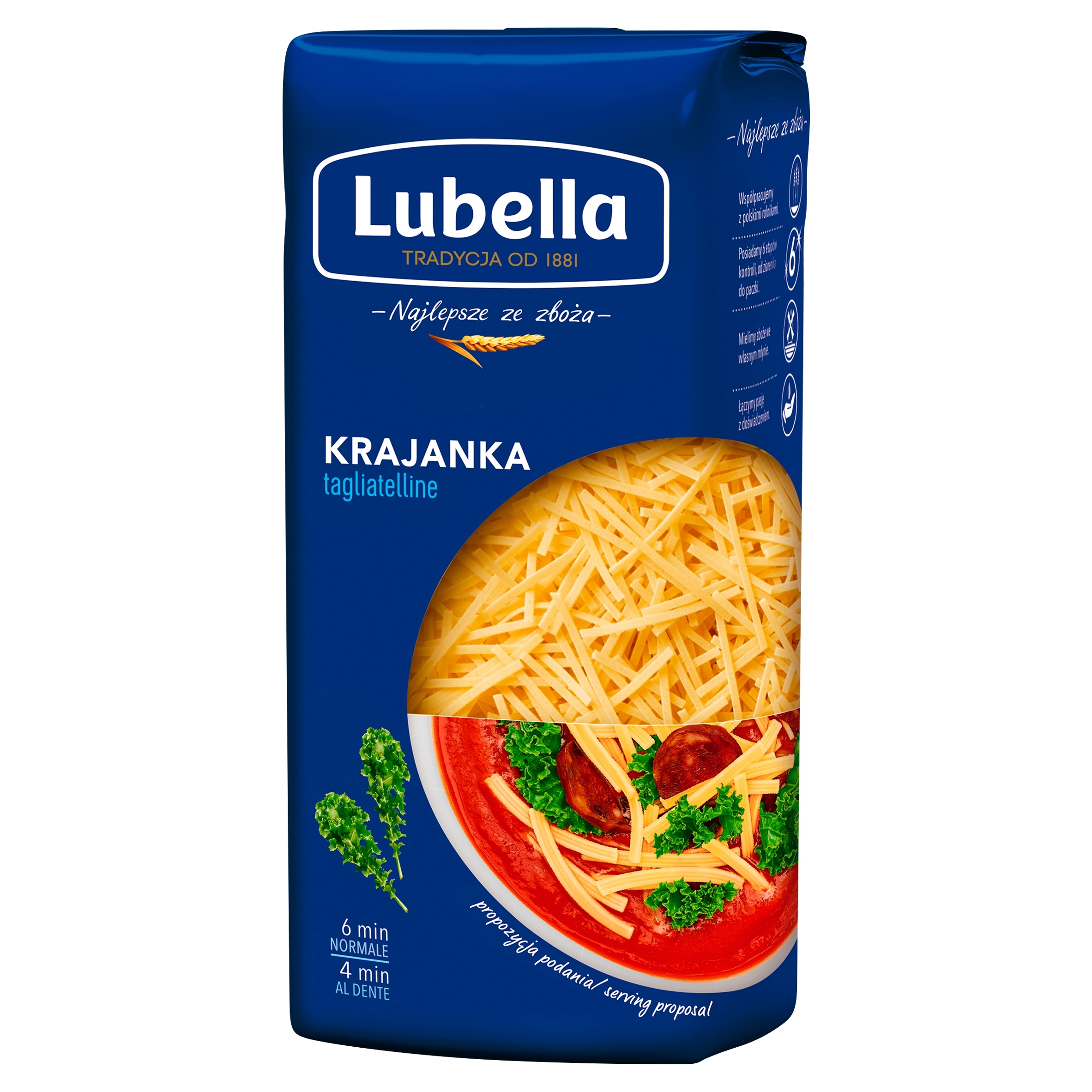 Lubella Tagliatelline Těstoviny Krajanka 400 g