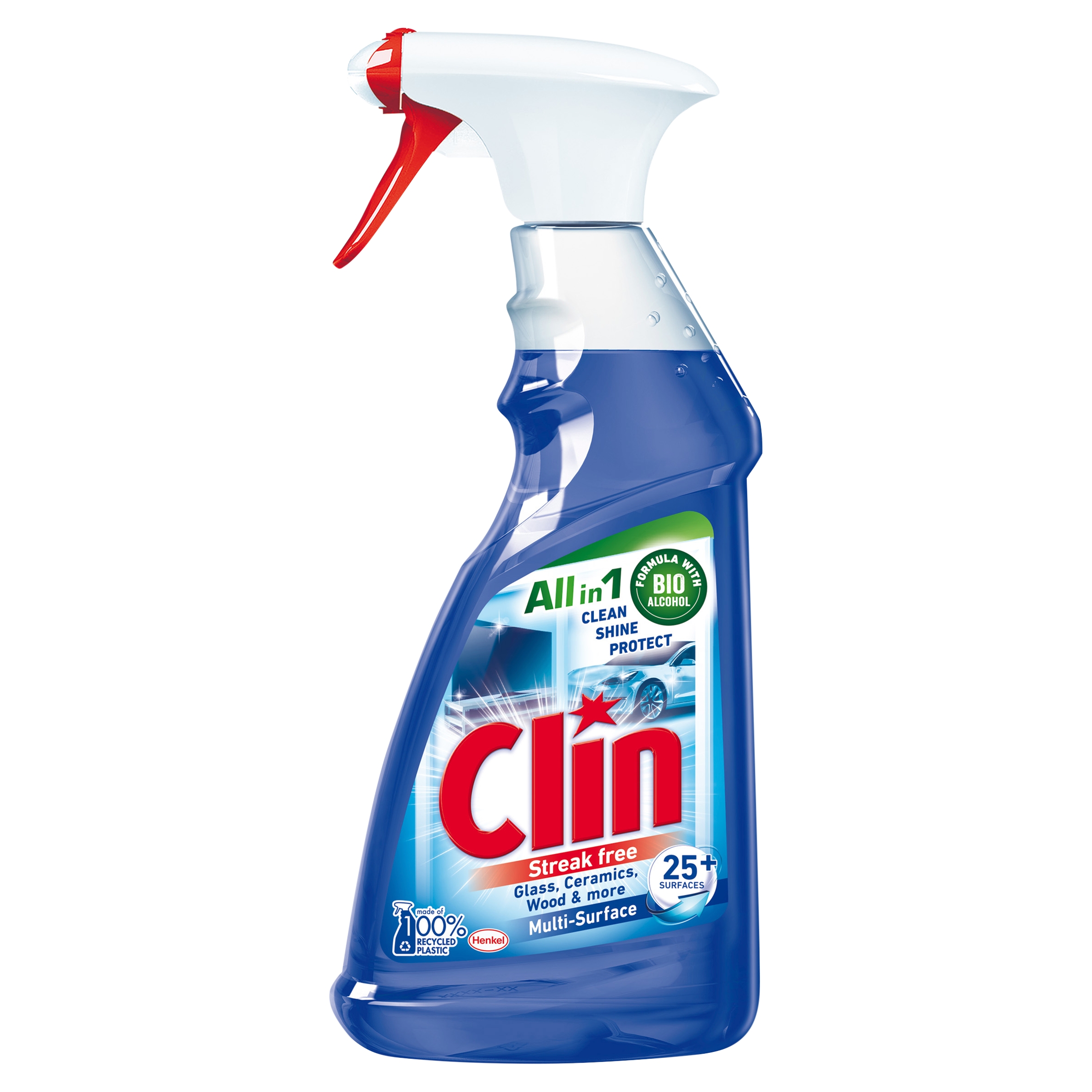 Clin Multi-Surface Čistič skel Zrcadel Pumpička Set 11 x 500 ml