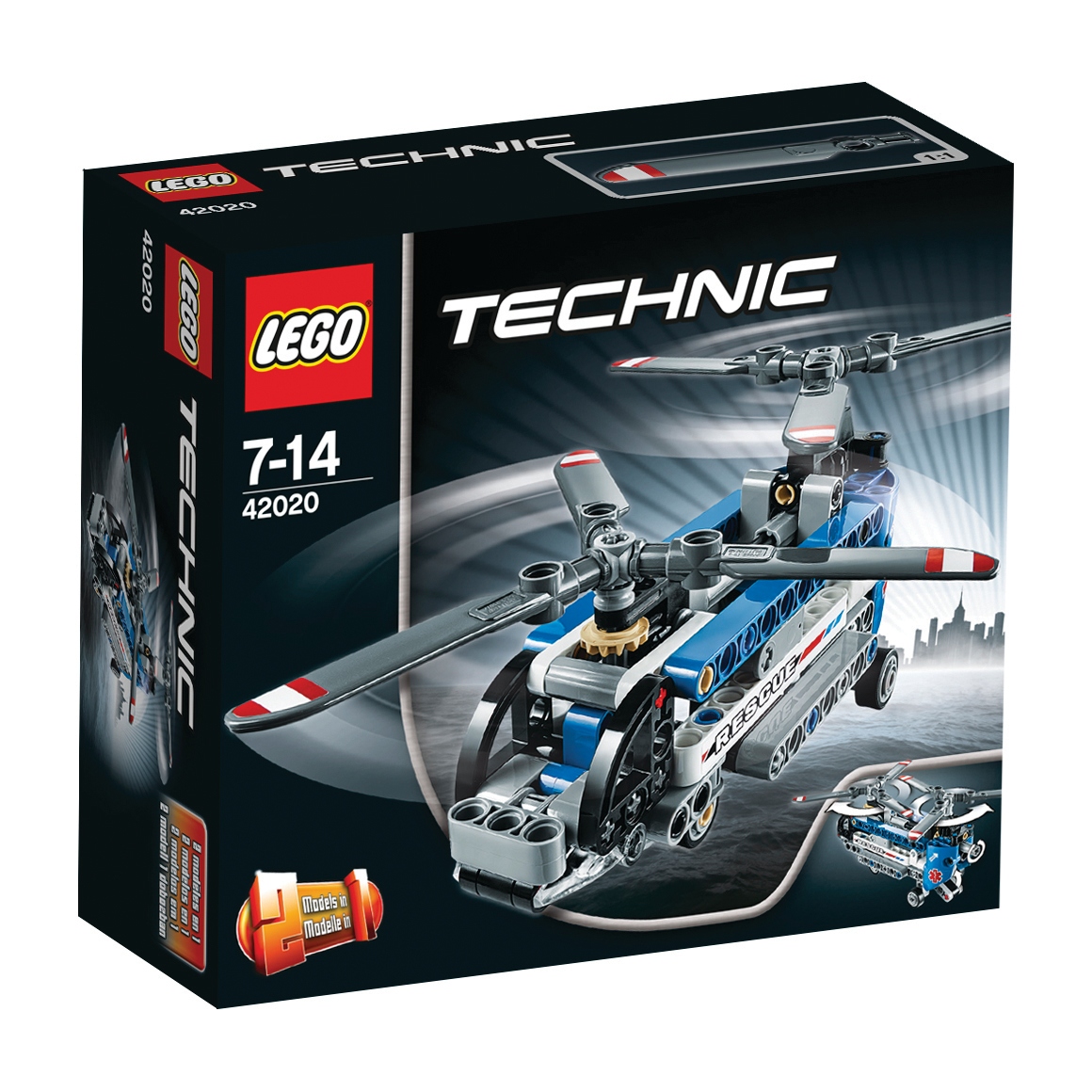 Lego 42020 Technic Helikopter Dwuwirnikowy