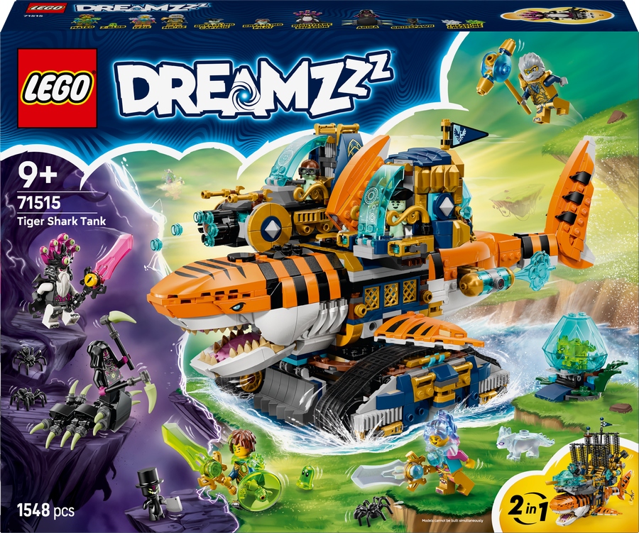 Lego DREAMZzz 71515 Tygří žraločí tank