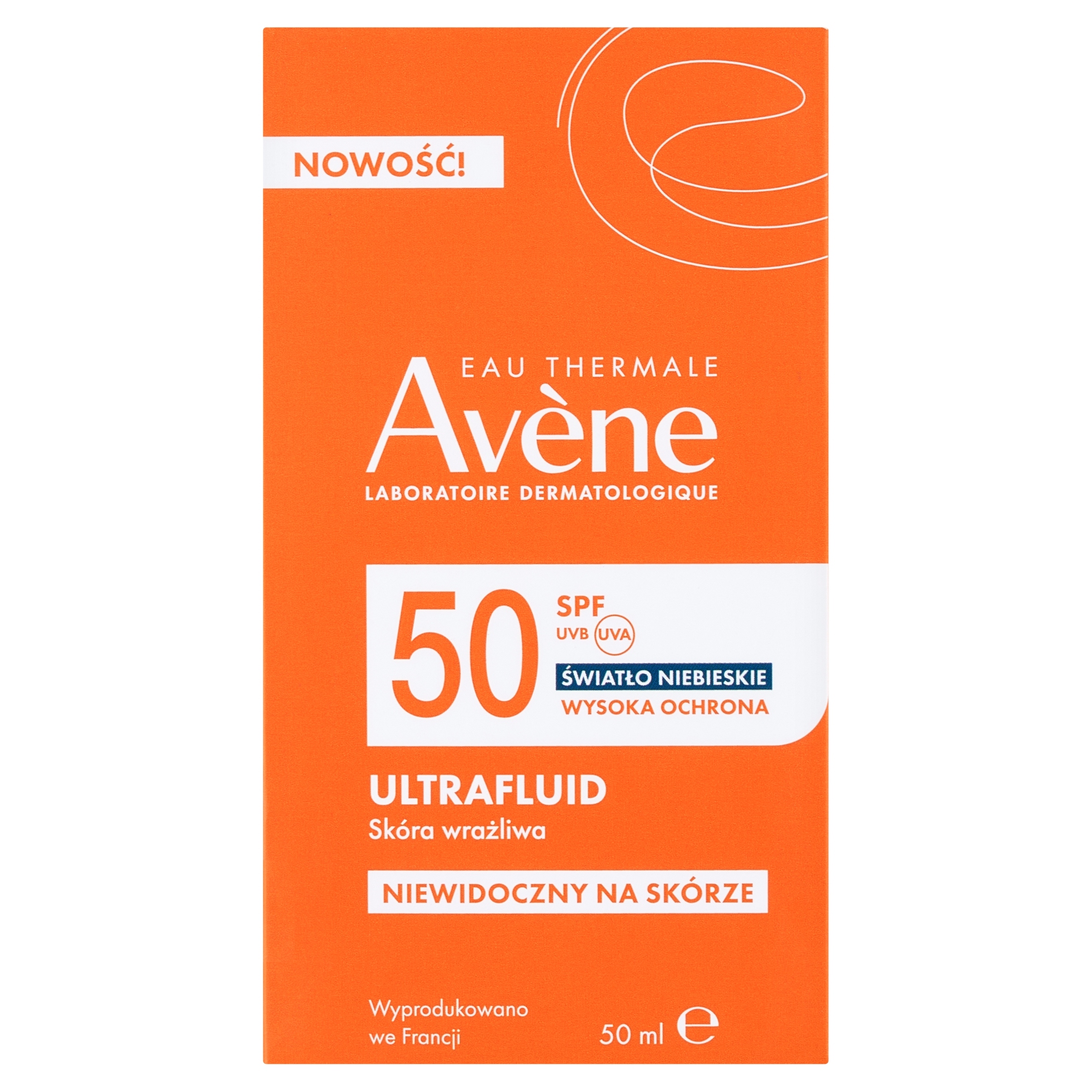 Avene Sun Ultrafluid Skóra Wrażliwa 50+ Spf 50 ml