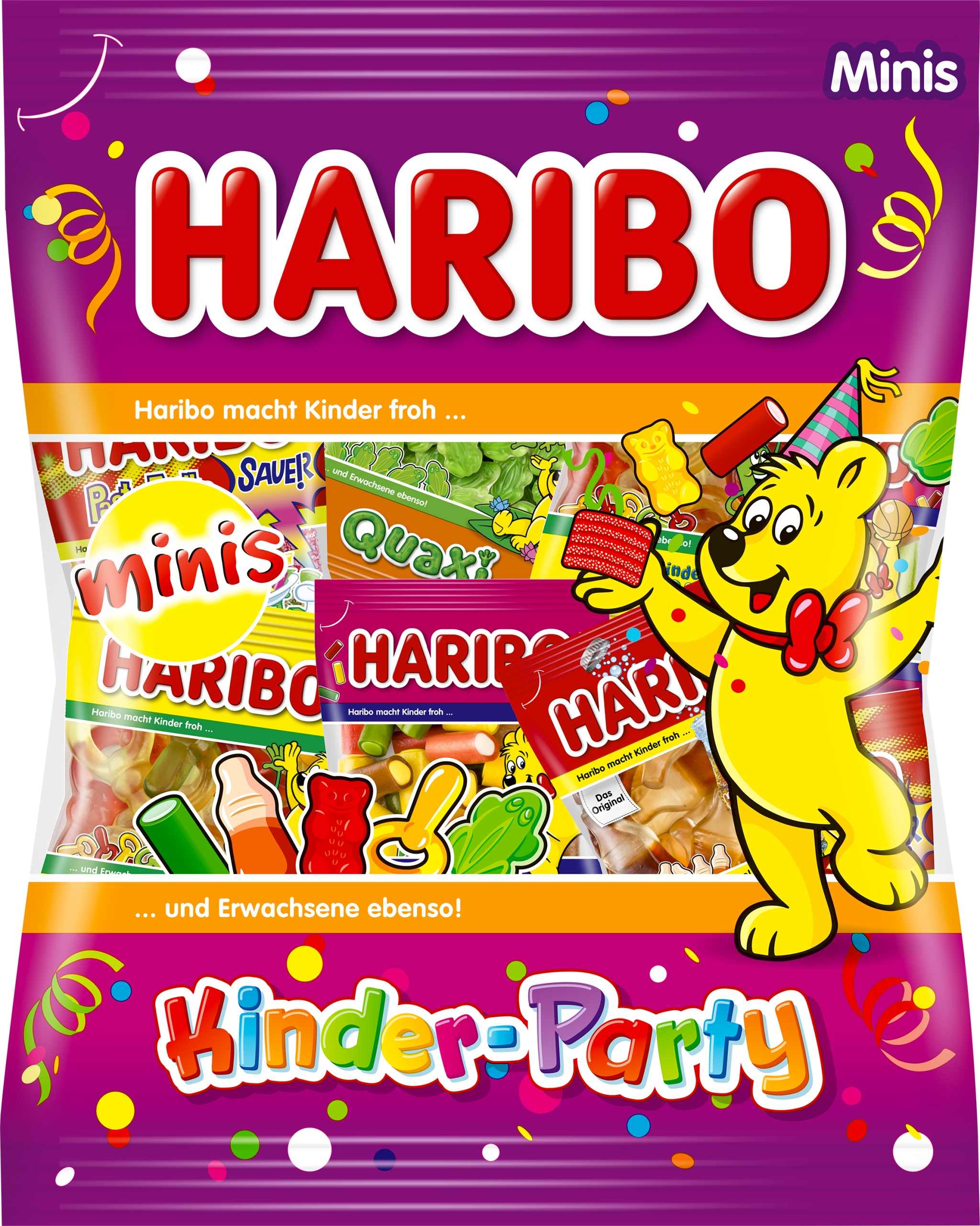 Levně 3x Haribo Kinder-Party Minis 250g