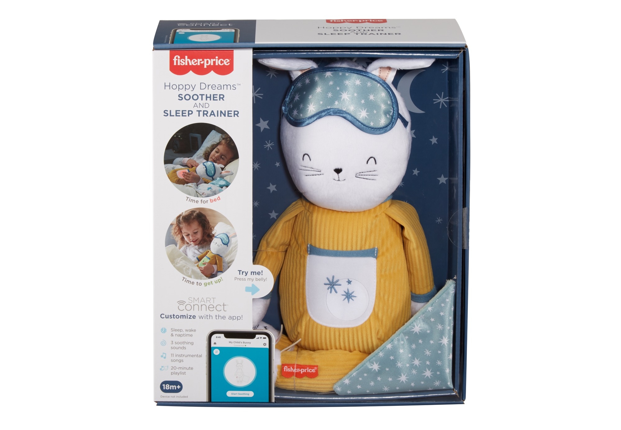 

Fisher Price Maskotka króliczek usypianka zaśnij