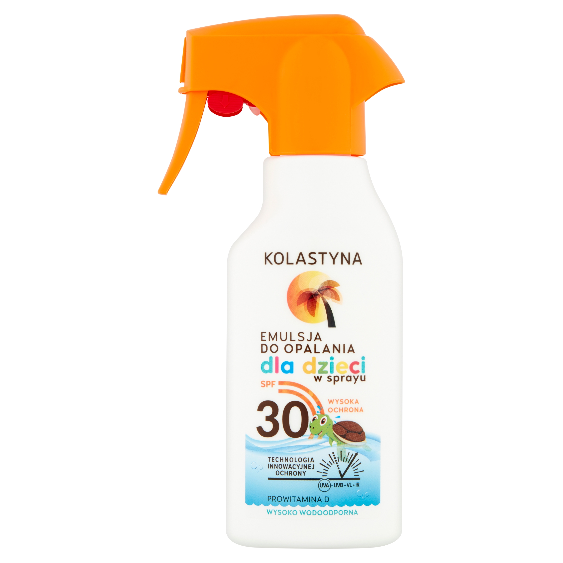 Emulsja do opalania Spray Kolastyna dla dzieci SPF 30 200 ml new
