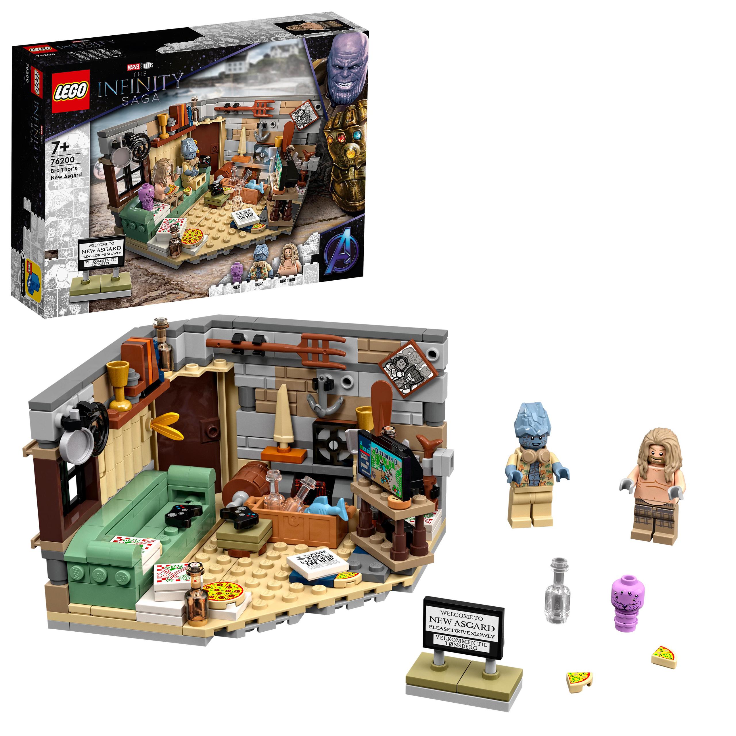 Lego 76200 Asgard Tlustého Thora