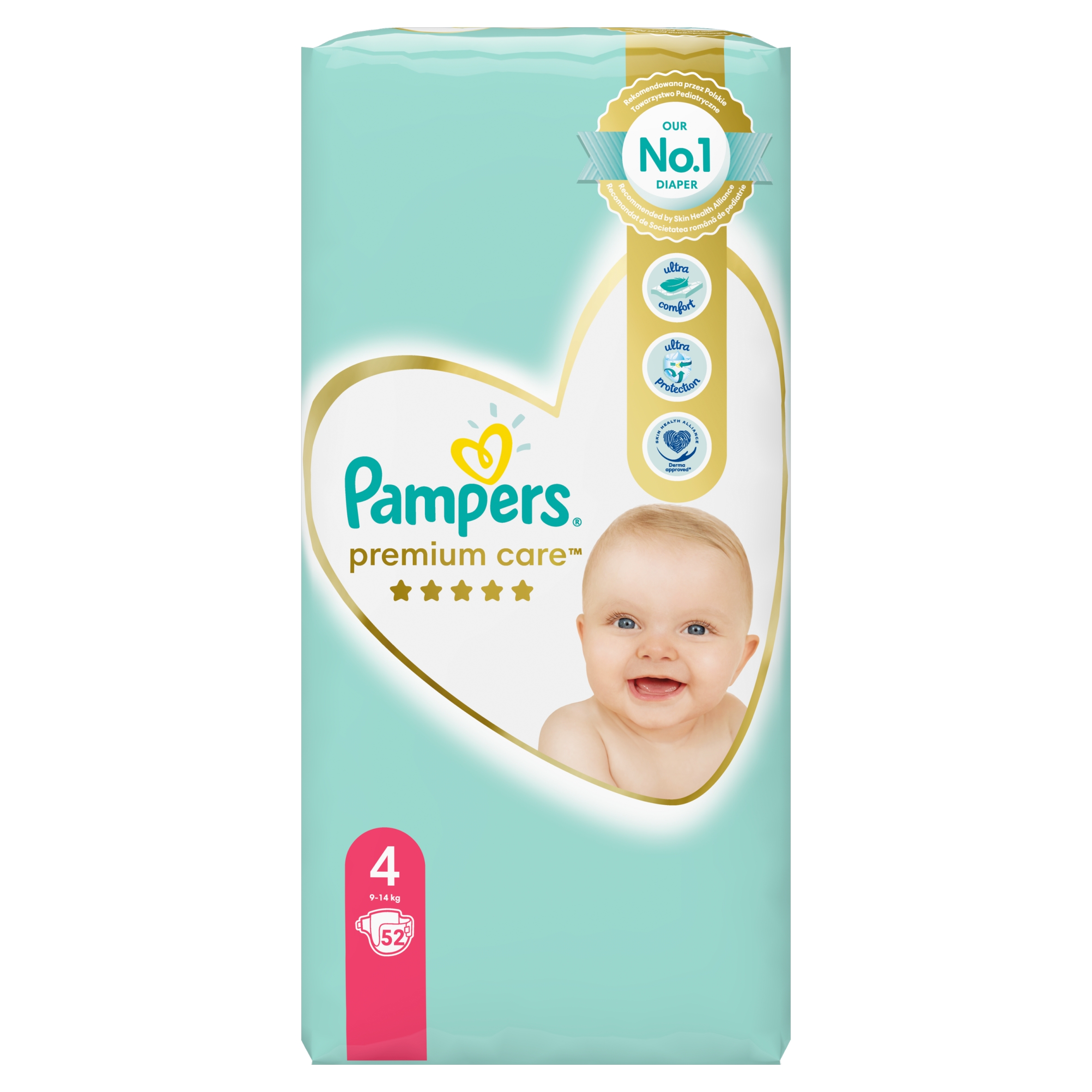 

Pieluszki Pampers Premium Care Vp 4 Maxi 52 szt.