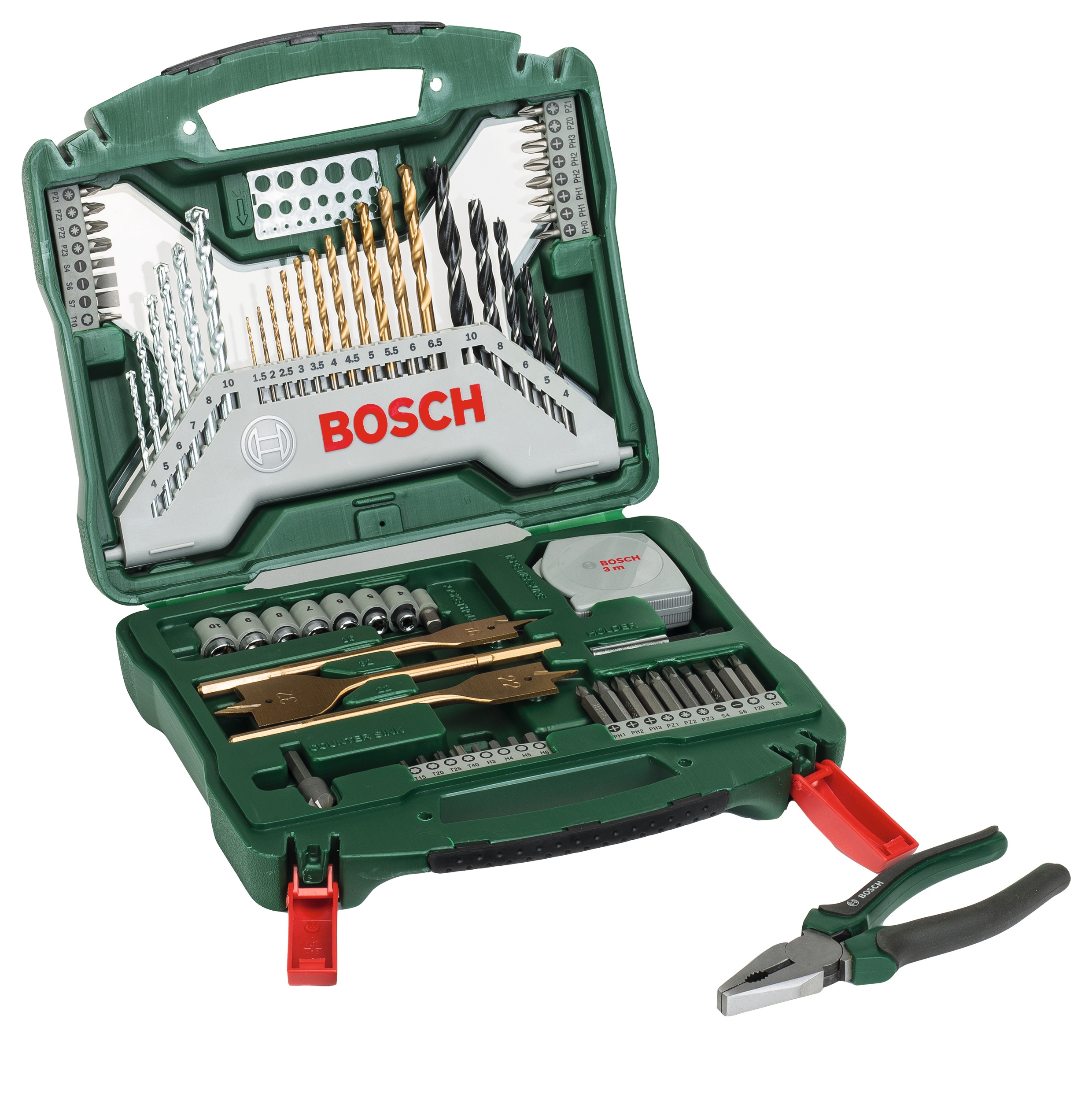 Sada vrtáků X-Line Bosch 70 dílů 2607017197