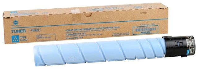 Originálny toner Konica minolta A8DA450 tn324C c368 c308 c258 modrý26000k