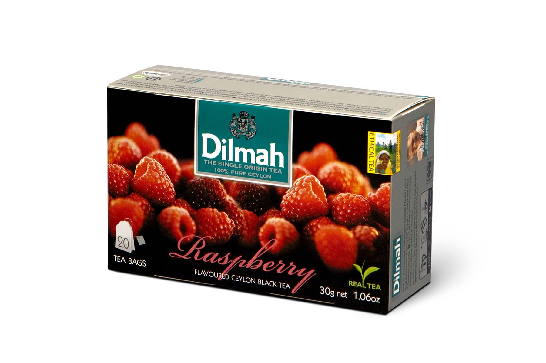 Levně Dilmah Raspberry Ex20 s přívěskem