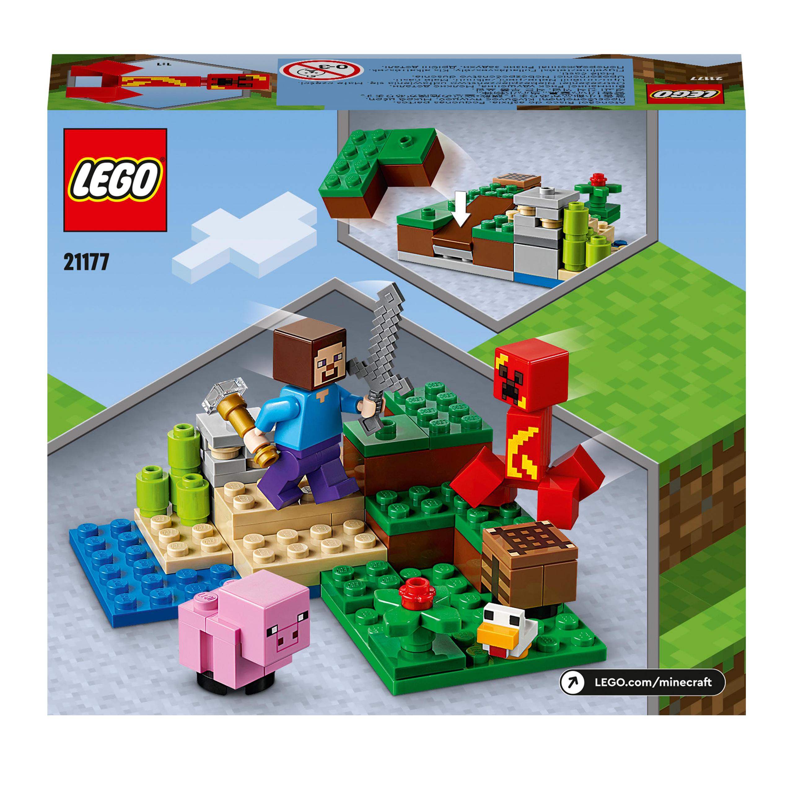 LEGO Minecraft Zasadzka Creepera 21177 Marka LEGO