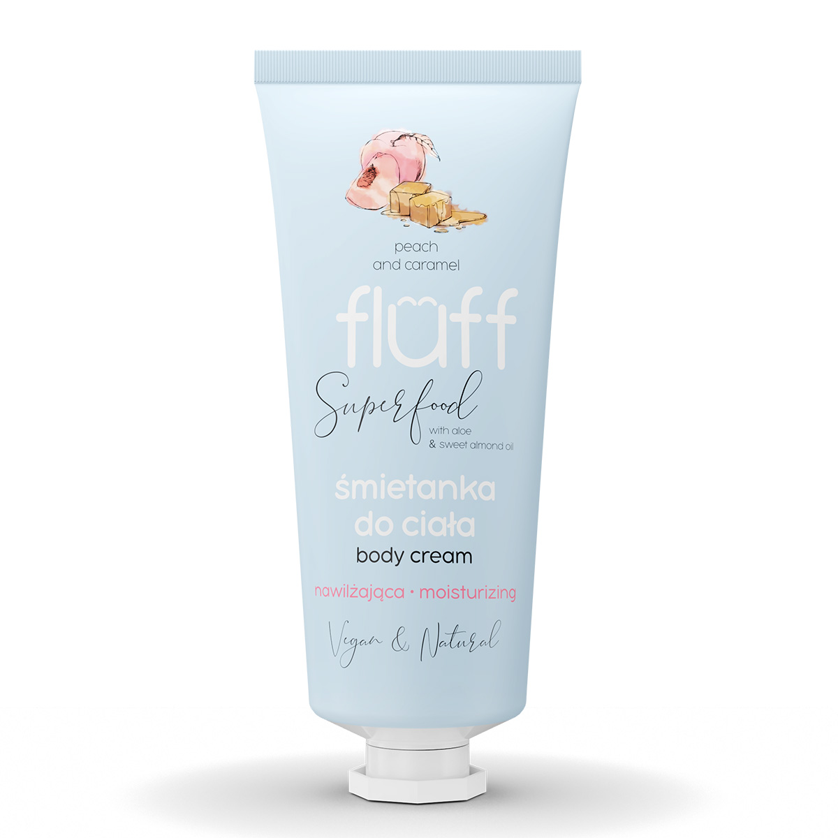 

Fluff Body śmietanka do ciała Brzoskwinia i Karmel