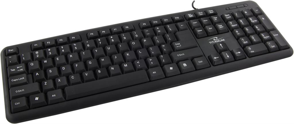 

Klawiatura przewodowa TK102 PS/2 Pl/int