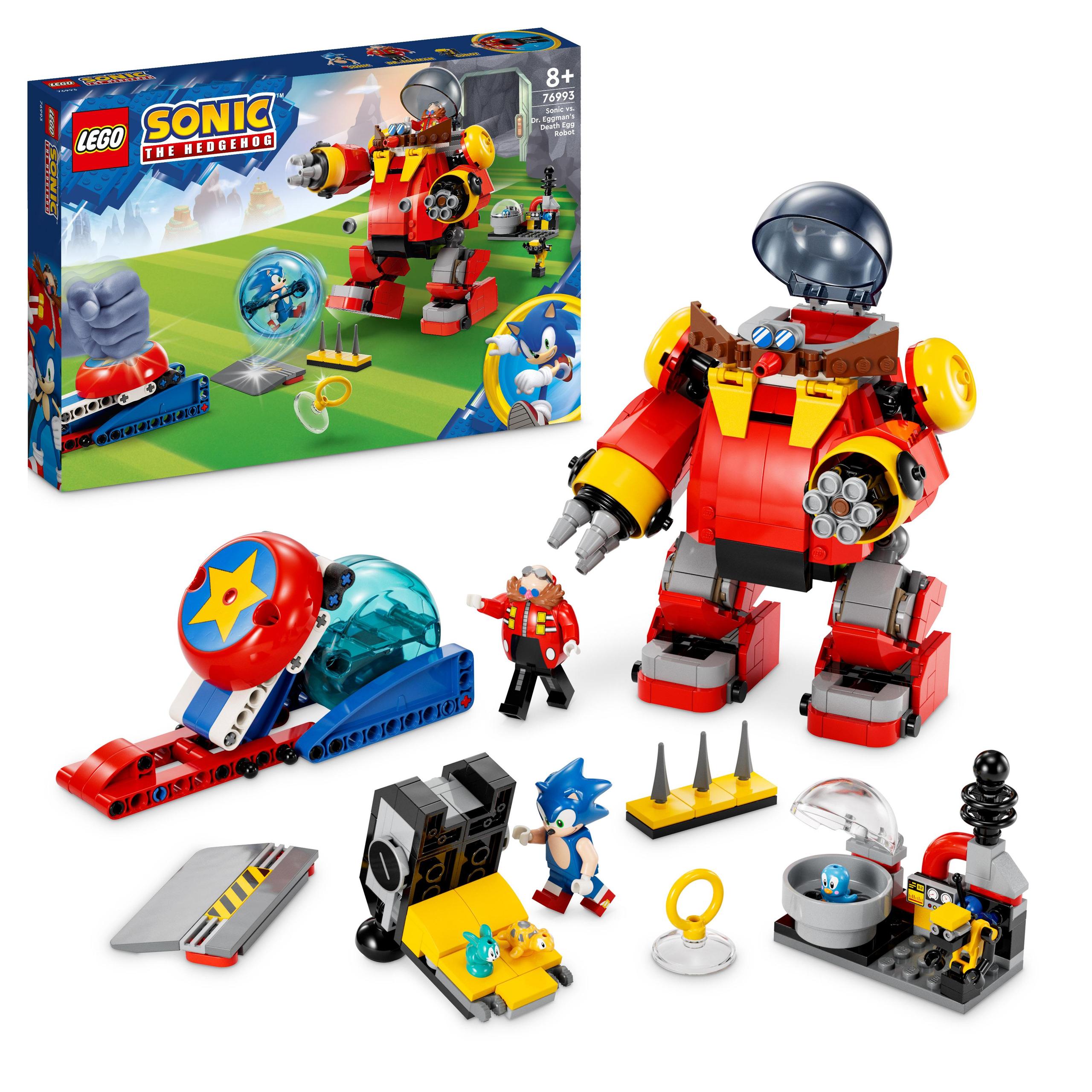 Lego 76993 Sonic the Hedgehog – Sonic versus Dr. Eggman a robot Death