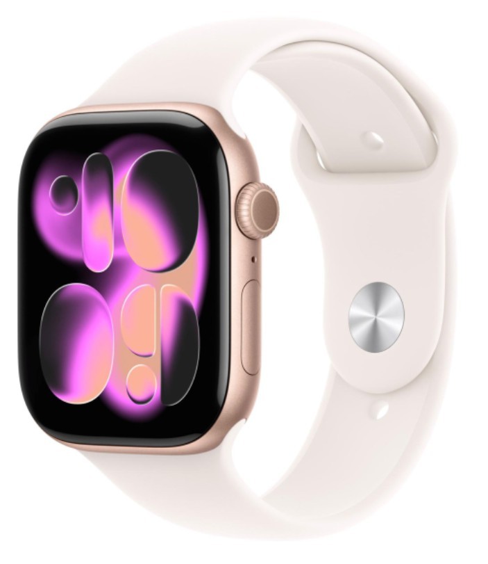 Apple Watch Series 11 Gps 42mm rozé arany szíjjal S/m