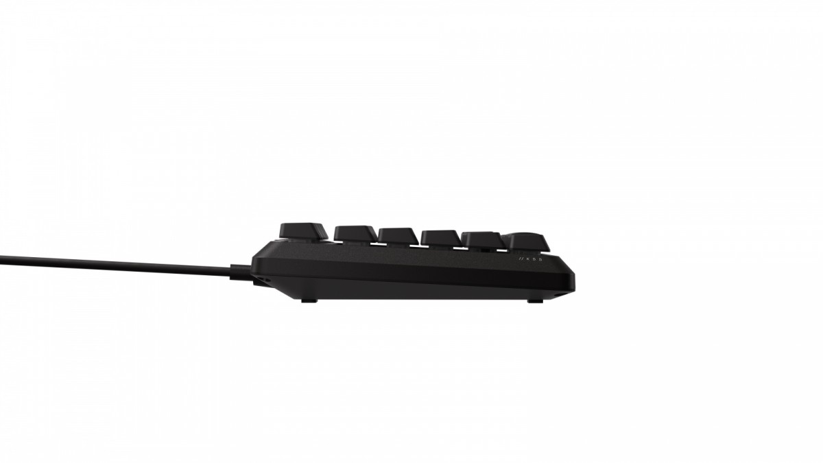 CORSAIR K55 CORE TKL RGB Gaming Keyboard, Backlit Zoned RGB LED, Rubberdome — 10