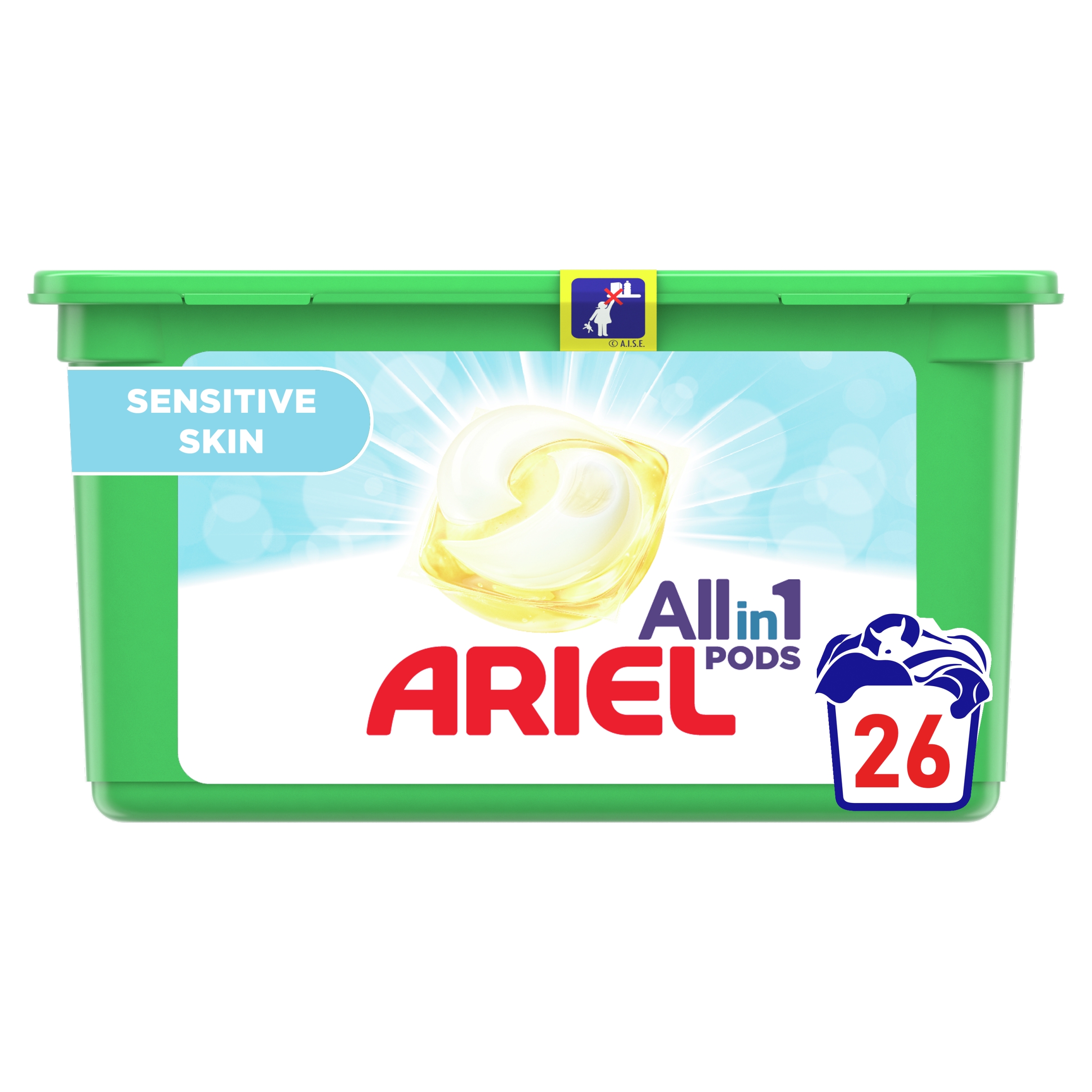 

Ariel 3w1 uniwersalne kapsułki do prania 26 szt.