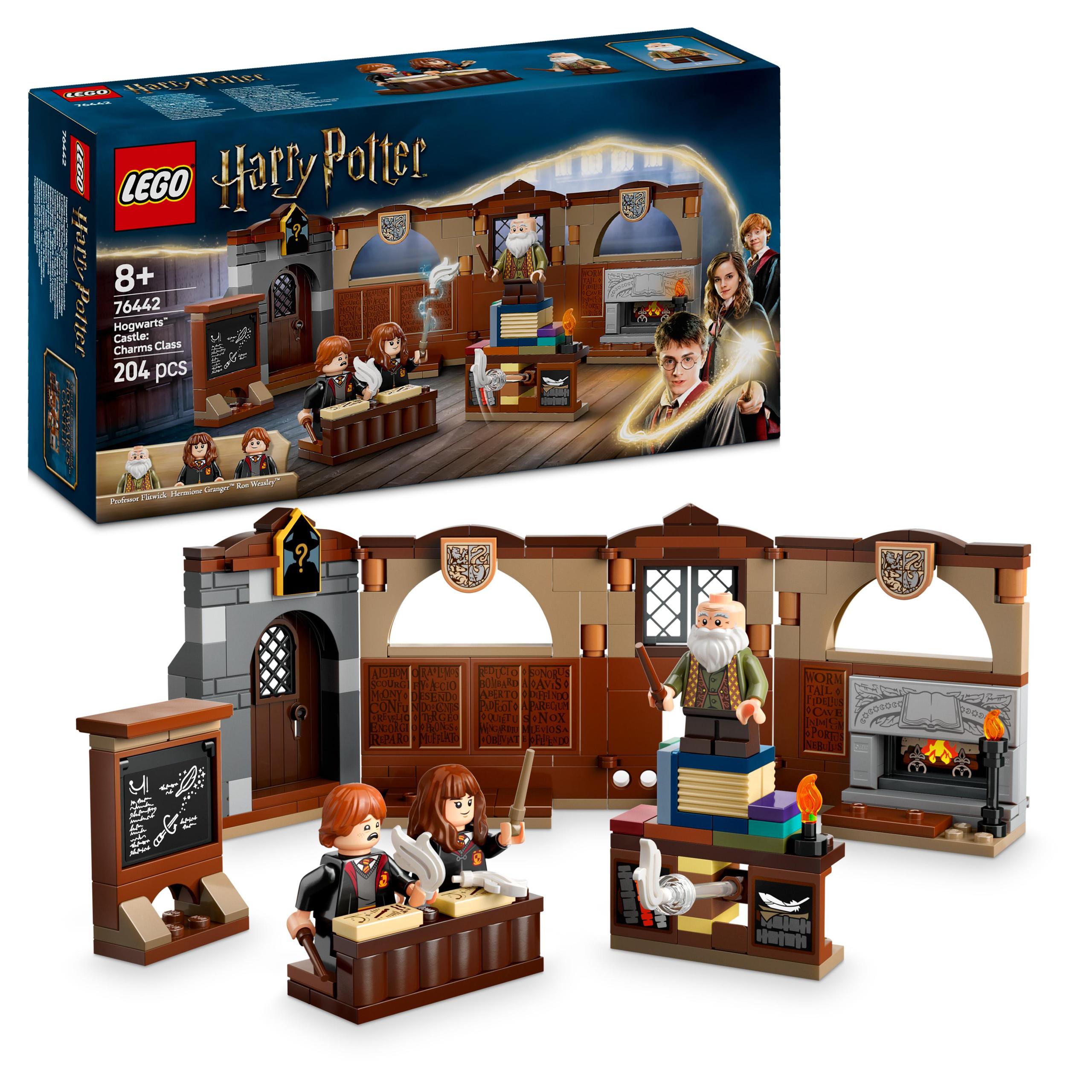 Lego 76442 Harry Potter Lekce kouzel Hogwarts Figurka Flitwicka Cho Changa