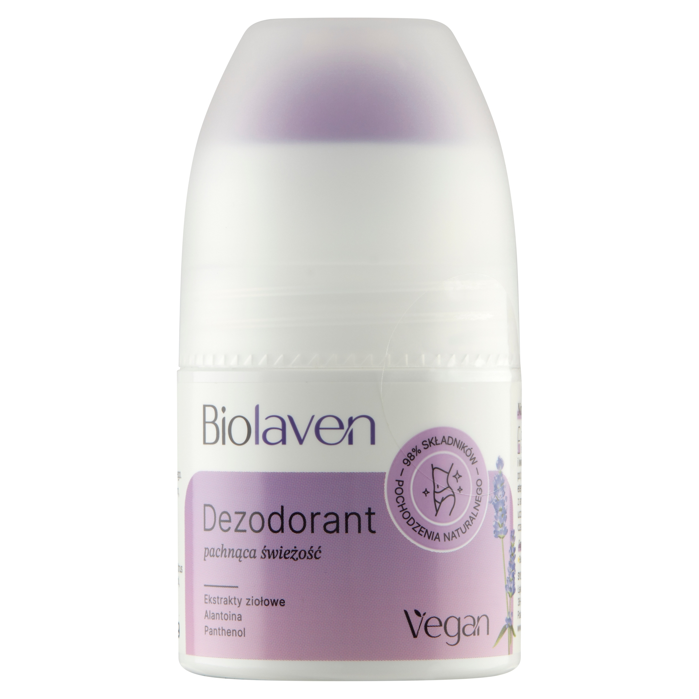 Deodorant roll-on Biolaven levandulový 50 ml