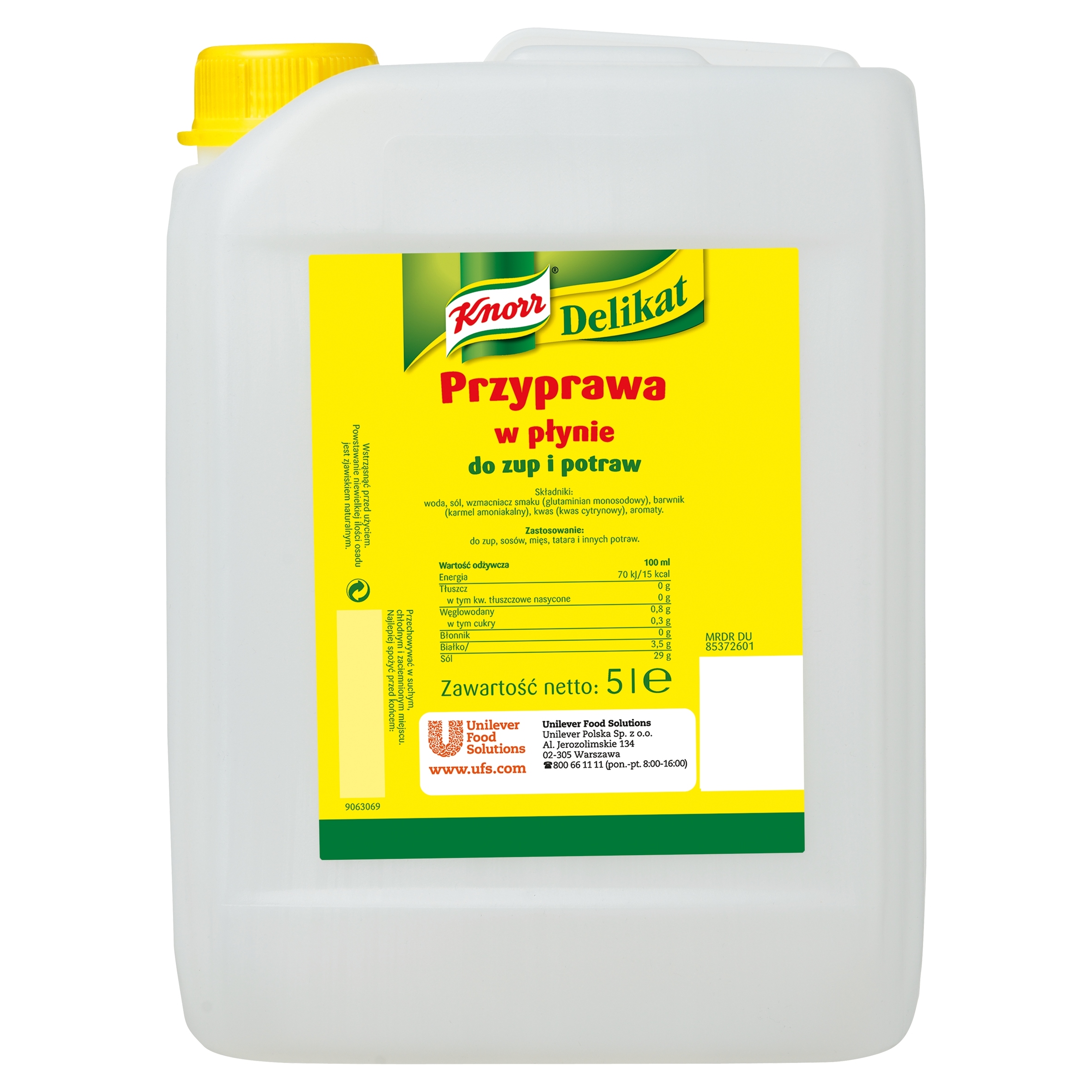 Knorr Przyprawa w płynie Delikat 5L (6 kg)