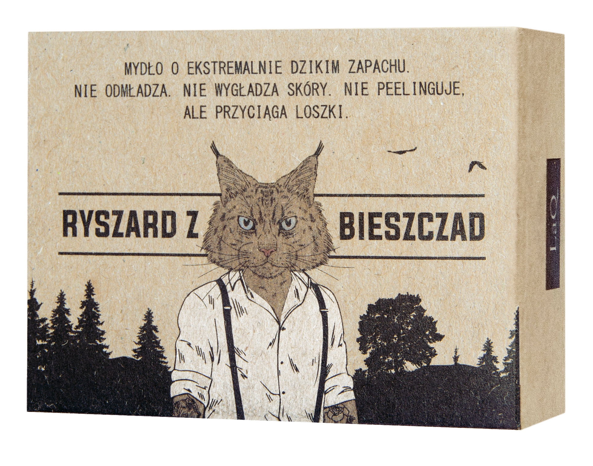 LaQ RYSZARD Z BIESZCZAD mydło w kostce dla facetów