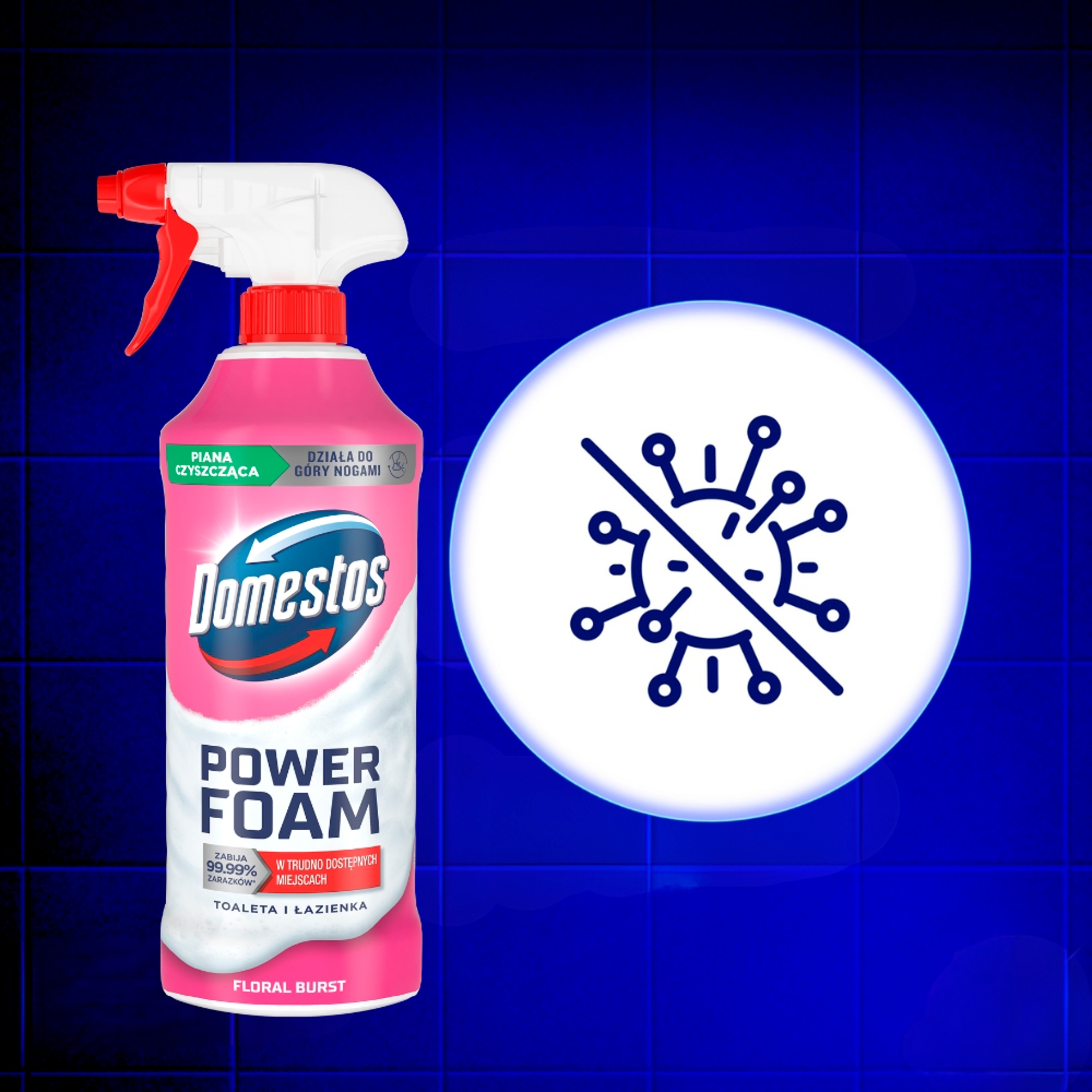 Domestos Power Foam 435 ml — miniatura 4
