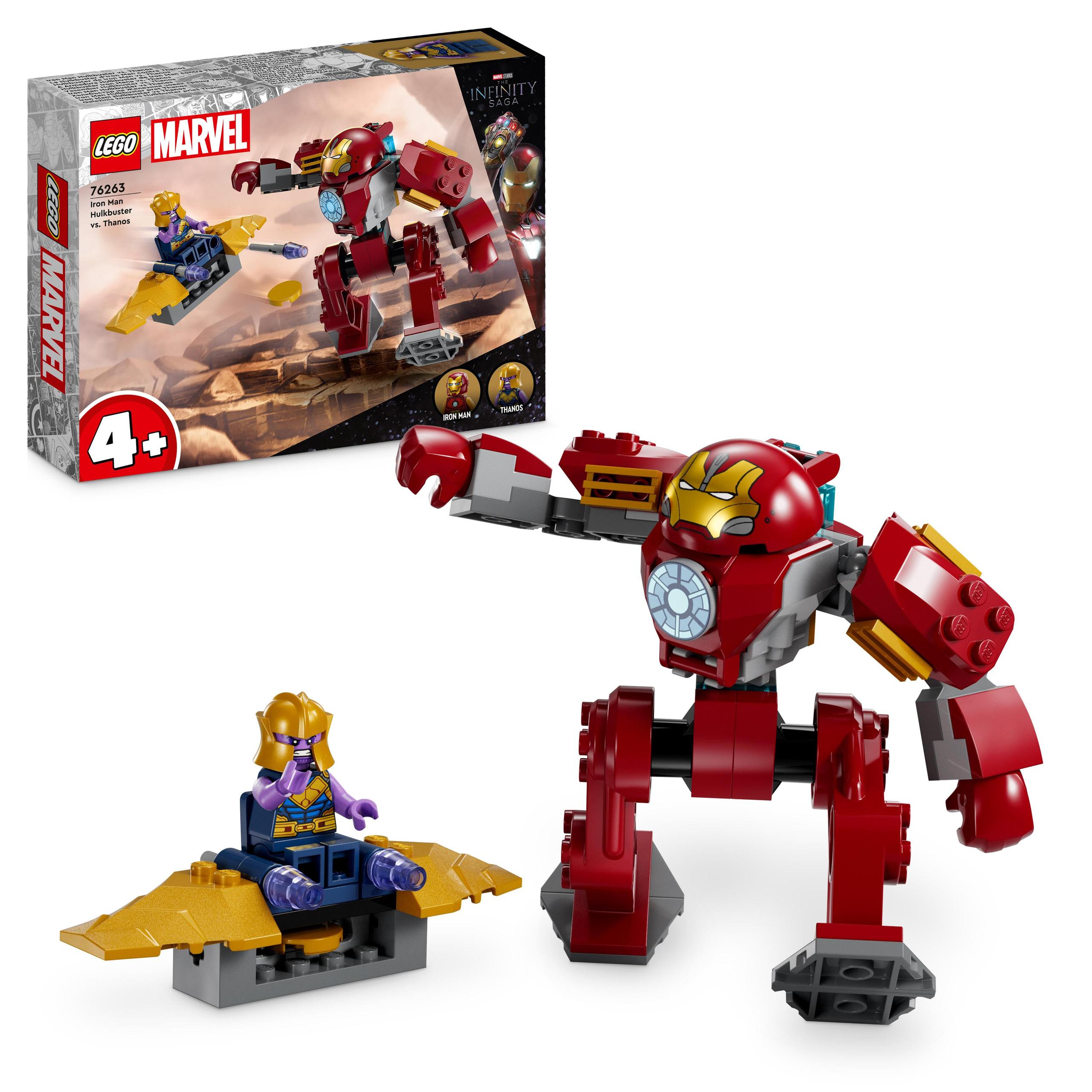 Lego Heroes 76263 Lego Heroes 76263 Hulkbuster proti Thanosovi