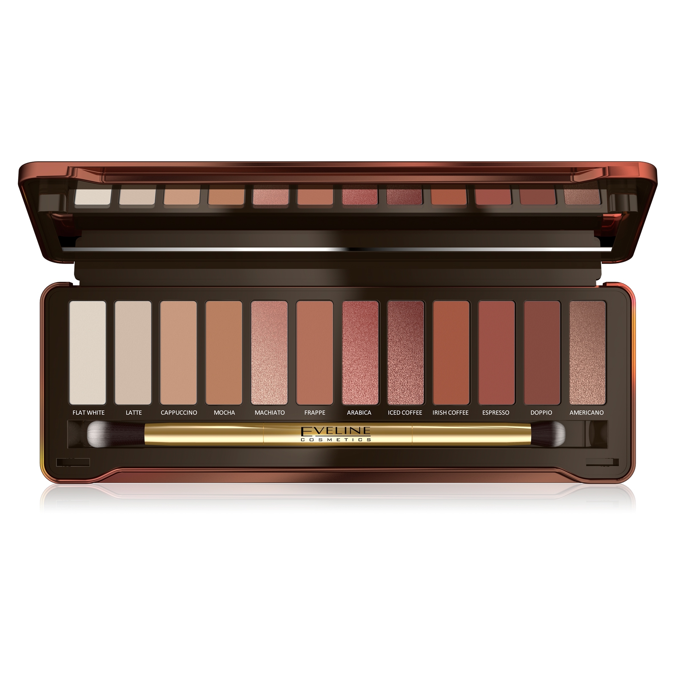 

Eveline Cosmetics cienie do powiek Charming Mocha