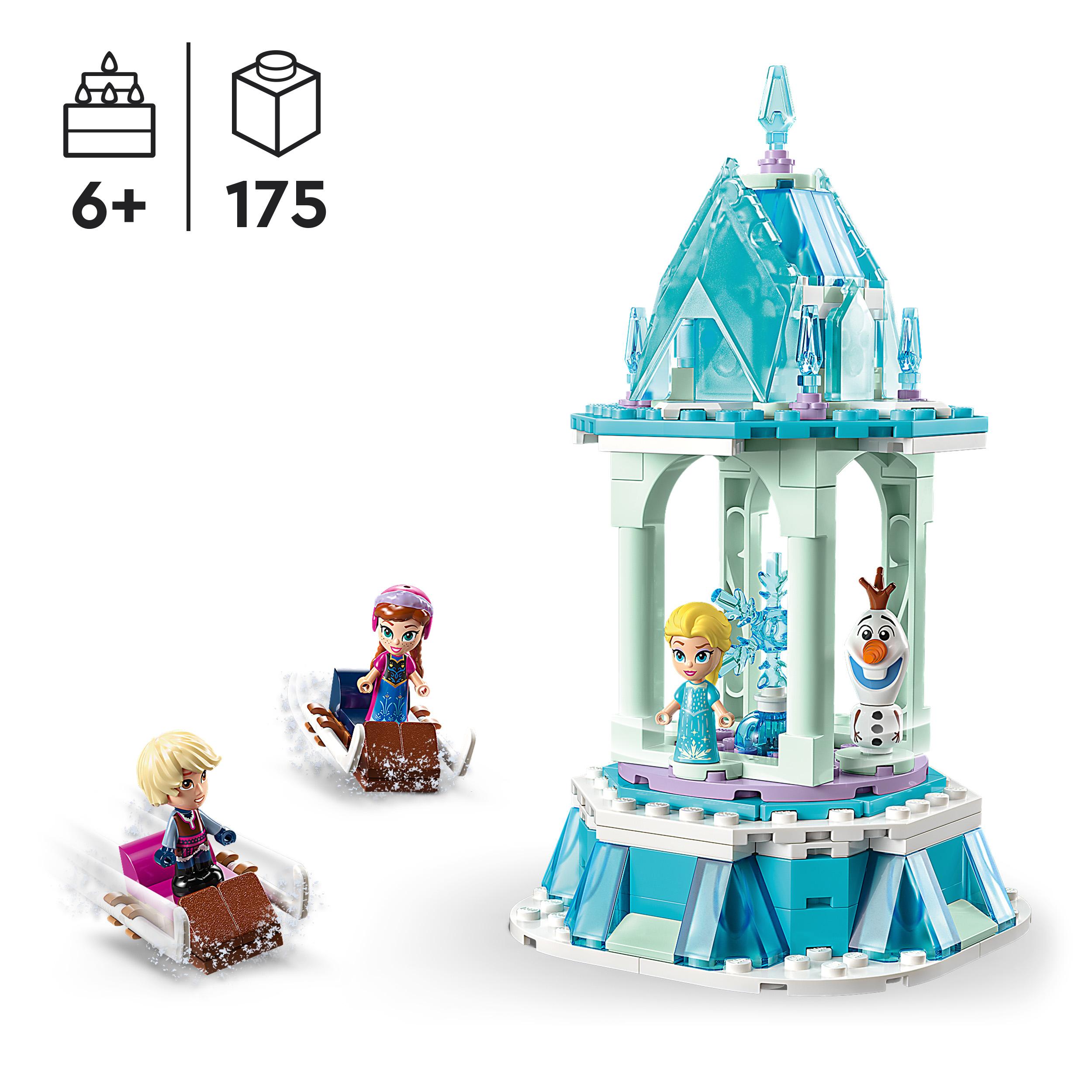 LEGO DISNEY 43218 MAGICZNA KARUZELA ANNY I ELZY EAN (GTIN) 5702017424859